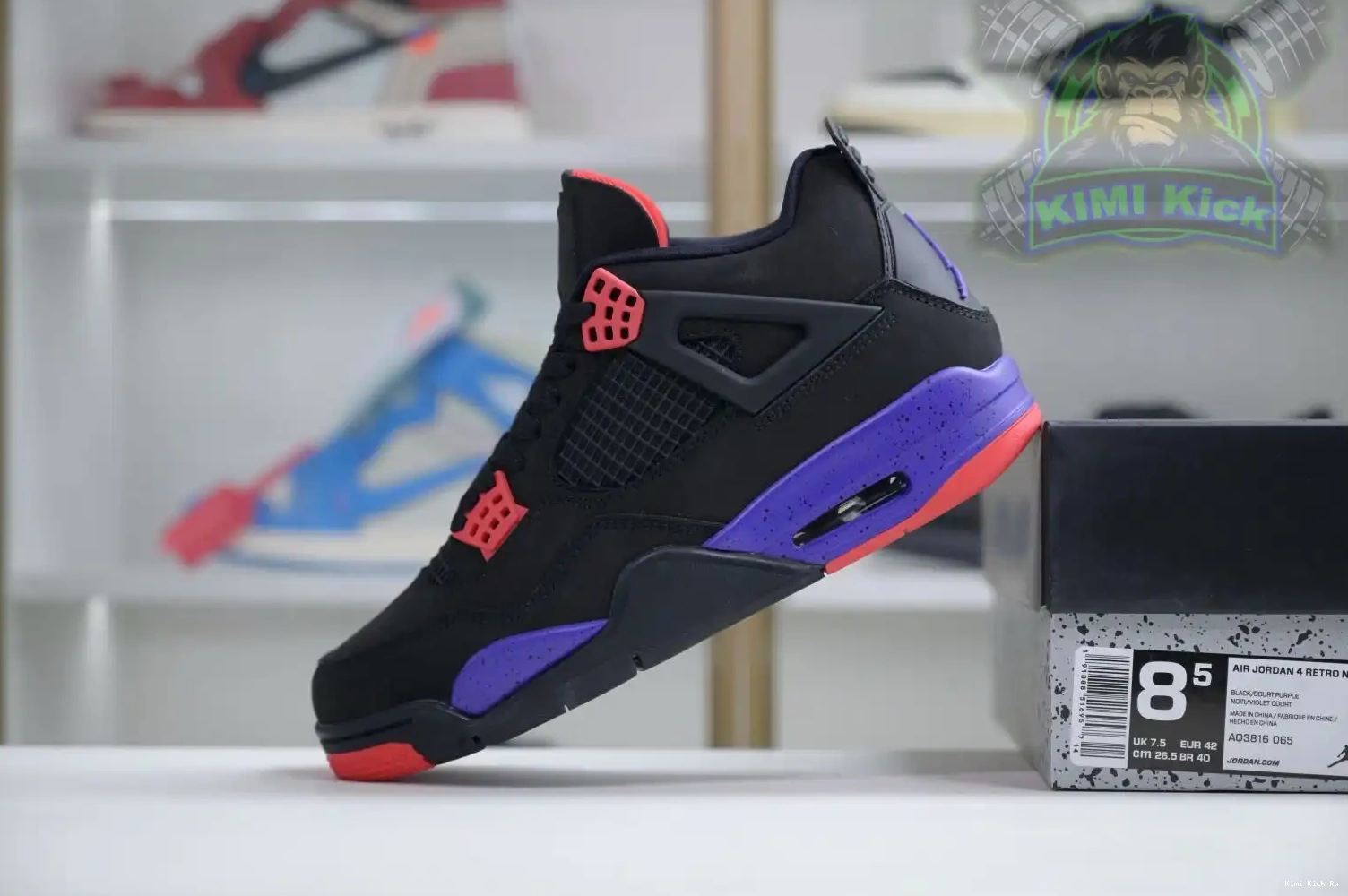 Jordan Kimikick Air raptors 4 nrg retro （2018） Jordan 0711